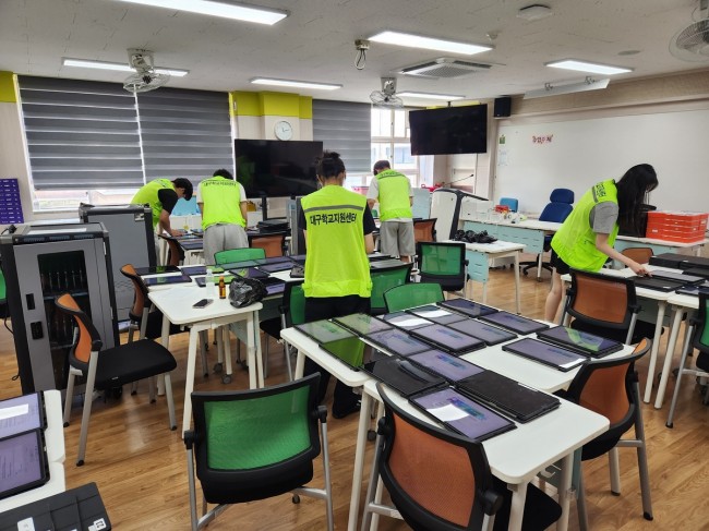 대구학교지원센터, 6개 분야 '교육활동 인력 지원'으로 학교 업무 부담 경감