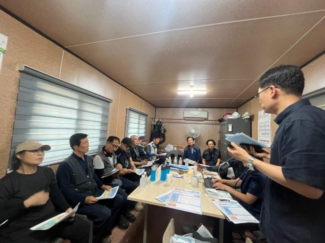 부평구, 폭염 대비 근로자 온열질환 예방 현장점검 실시